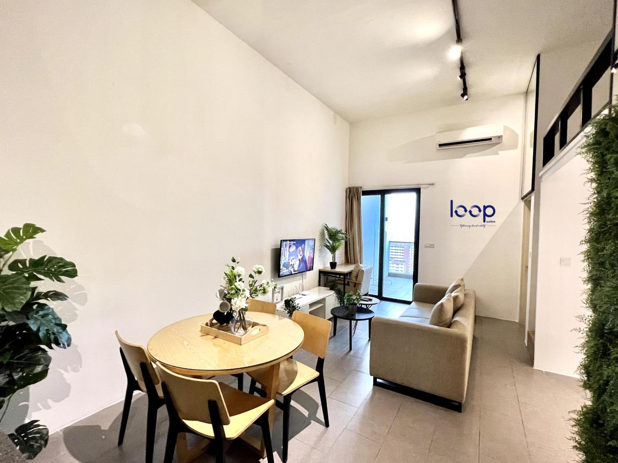 Kl Sentral Serviced Apartment - The Establishment Kl Sentral By Loop Suites クアラルンプール 部屋 写真