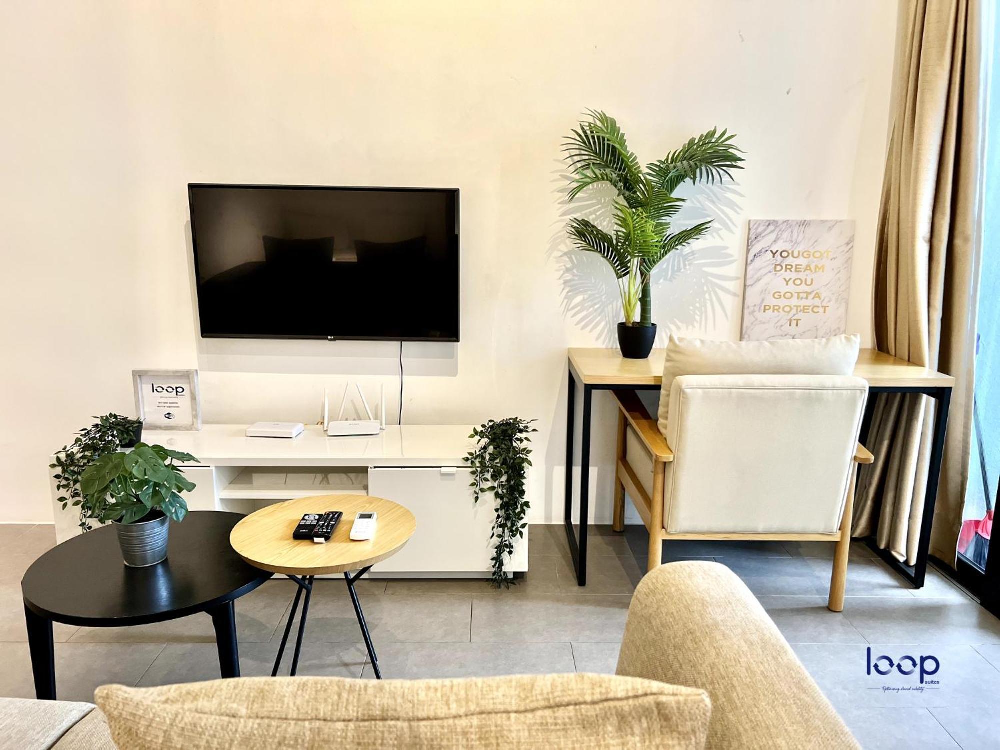 Kl Sentral Serviced Apartment - The Establishment Kl Sentral By Loop Suites クアラルンプール 部屋 写真