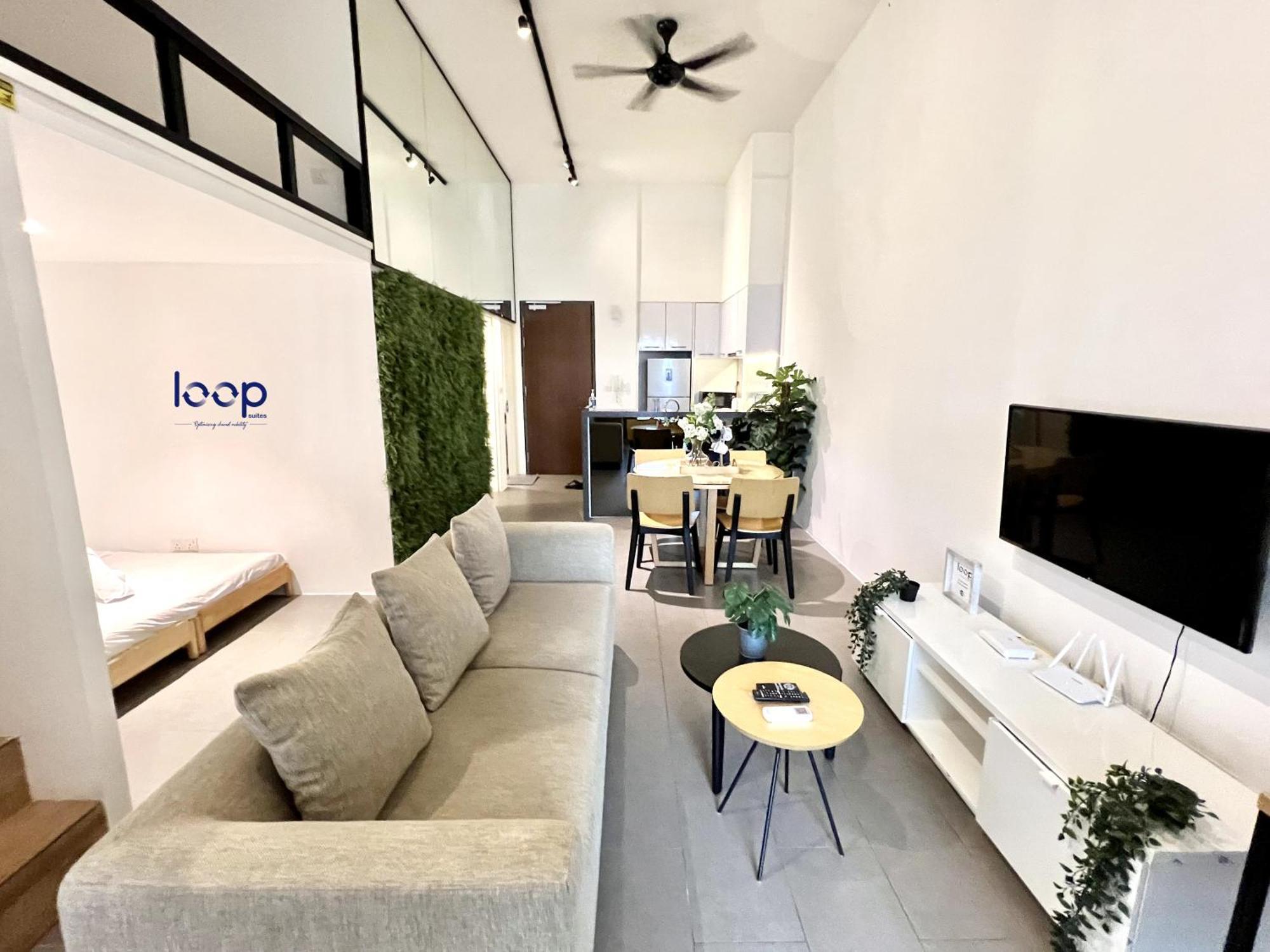 Kl Sentral Serviced Apartment - The Establishment Kl Sentral By Loop Suites クアラルンプール 部屋 写真